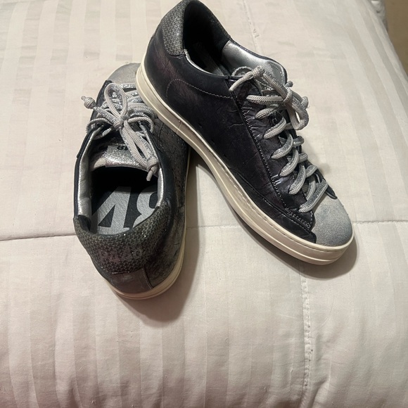 P448 Shoes - P448 Black and Gray Women's Sneakers